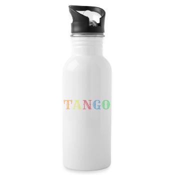 Tango Argentine - Gourde avec paille intégrée - blanc - Droite