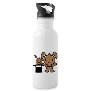 Bunny Wizard Chapeau Haut de forme Enfant 2 Bébé Sorcier Mignon - Gourde avec paille intégrée - blanc - Droite
