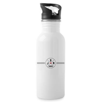 Jga 2025 Junggesellenabschied - Trinkflasche mit integriertem Trinkhalm - Weiß - Rechts