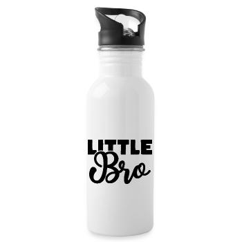 Little Bro - Trinkflasche mit integriertem Trinkhalm - Weiß - Rechts