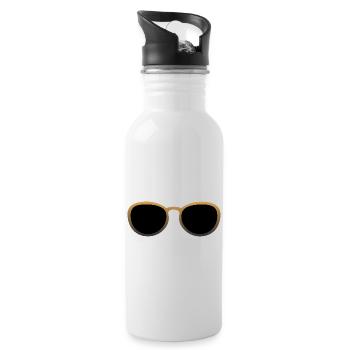 lunette de soleil or 2509 B - Gourde avec paille intégrée - blanc - Droite