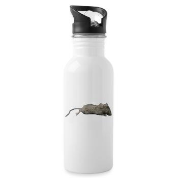 Mouse - Water bottle with straw - white - Right