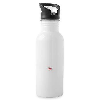 Mademoiselle Madame - Water bottle with straw - white - Right