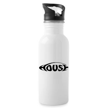 House - Water bottle with straw - white - Right