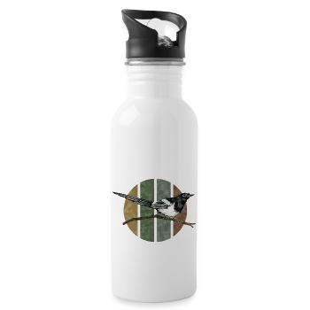 Bird - Water bottle with straw - white - Right