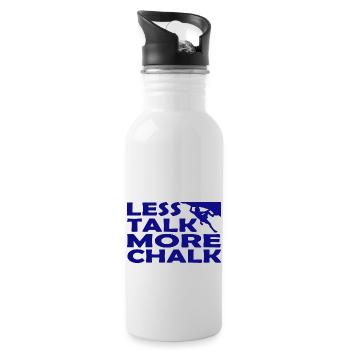 Bouldering Climbing Climbing - Water bottle with straw - white - Right
