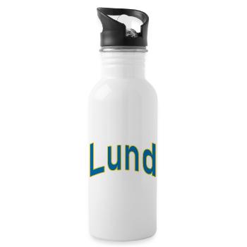 Puffin - Water bottle with straw - white - Right