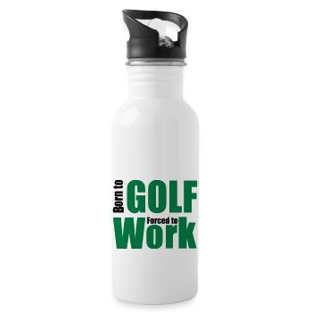 Gulf - Water bottle with straw - white - Right