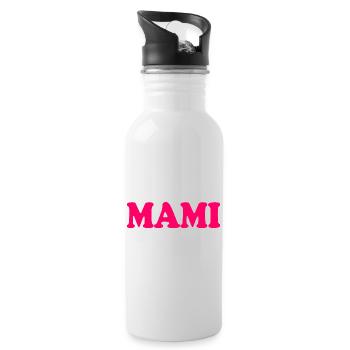 Mami - Gourde avec paille intégrée - blanc - Droite
