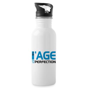 L'Age de la Perfection (2c) - Water bottle with straw - white - Right