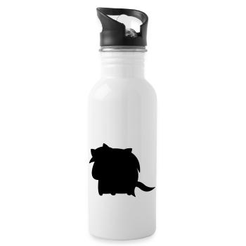 sweet_unicorn_002 - Gourde avec paille intégrée - blanc - Droite