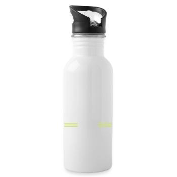 tools wood love humor carpenter joke woodworking - Water bottle with straw - white - Right