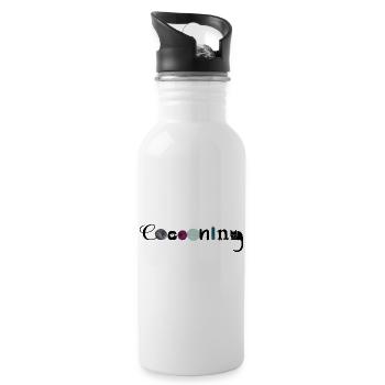 Pampering - Water bottle with straw - white - Right