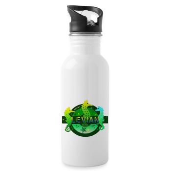 Levian Birthday Levian - Water bottle with straw - white - Right