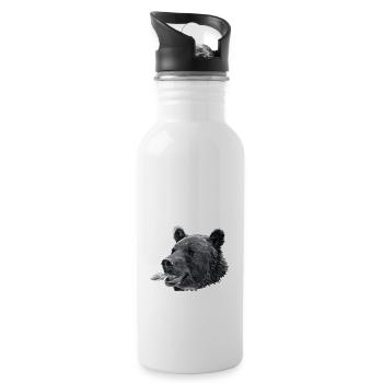 PEDRO Head Blade SW - Water bottle with straw - white - Right