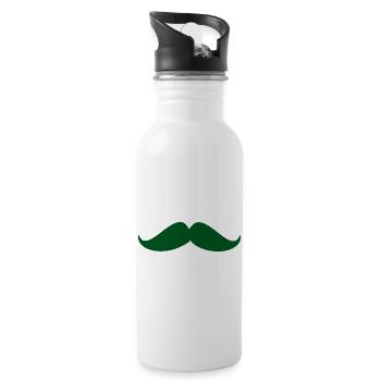 HALLOWEEN. PUMPKIN. HALLOWEEN PUMPKIN - Water bottle with straw - white - Right