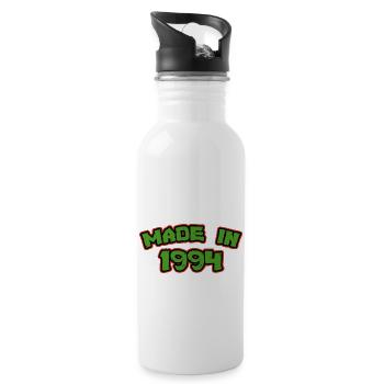 Made in 1994 - Water bottle with straw - white - Right