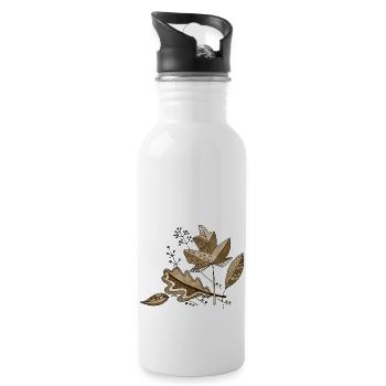 List - Water bottle with straw - white - Right