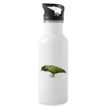 Kea - Trinkflasche mit integriertem Trinkhalm - Weiß - Rechts