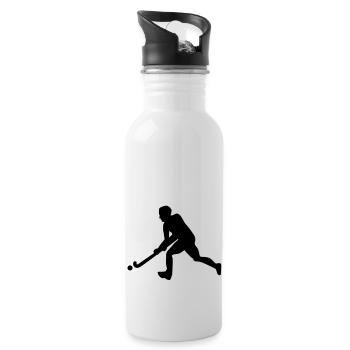 Field hockey - Water bottle with straw - white - Right