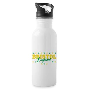 Bristol - Water bottle with straw - white - Right
