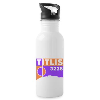Titlis Ascent Mountain Hiking Hike Engelberg - Water bottle with straw - white - Right