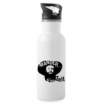 Andreas Hofer 2 - Trinkflasche mit integriertem Trinkhalm - Weiß - Rechts