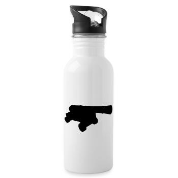 cannon - Water bottle with straw - white - Right
