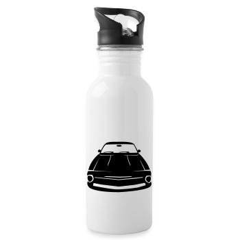 auto - Water bottle with straw - white - Right