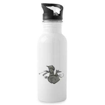Piccolo principe - Water bottle with straw - white - Right