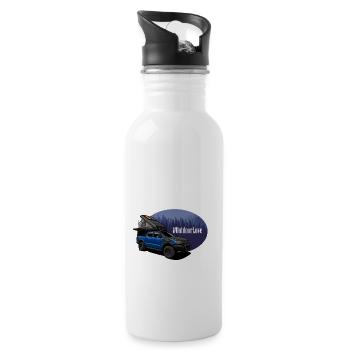 Pickup // Cabin // Outdoor - Water bottle with straw - white - Right