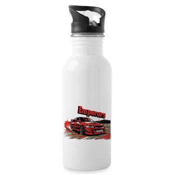Kaiser Lancer Evo 6 - Trinkflasche mit integriertem Trinkhalm - Weiß - Rechts