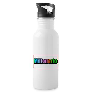 201443 - Water bottle with straw - white - Right