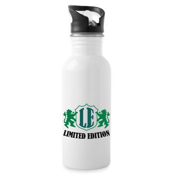 limited_edition_02 - Gourde avec paille intégrée - blanc - Droite