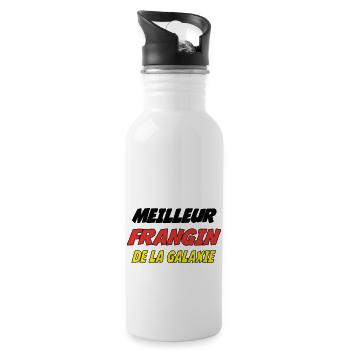 BEST BROTHER IN THE GALAXY - Water bottle with straw - white - Right