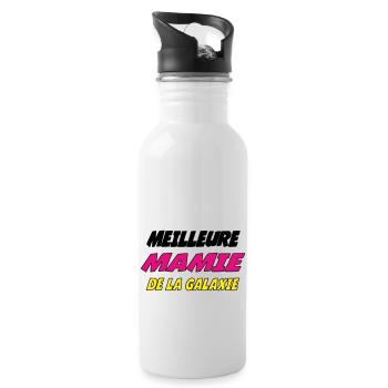 BEST GRANNY IN THE GALAXY - Water bottle with straw - white - Right
