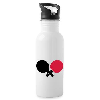 Table Tennis - Water bottle with straw - white - Right