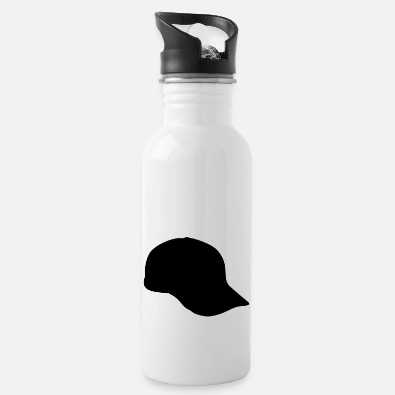 casquette - Gourde avec paille intégrée - blanc