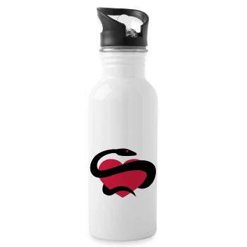 lovesnail - Water bottle with straw - white - Right