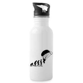 Paragliding - Water bottle with straw - white - Right