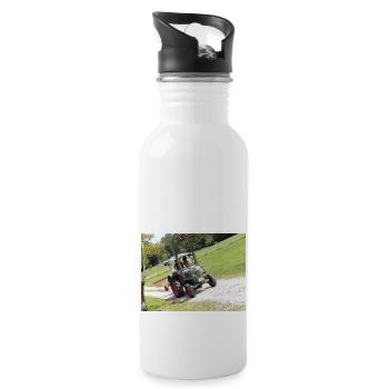 Bulldog IMG 20210722 145905 - Water bottle with straw - white - Right