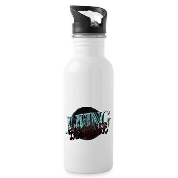 john carpenter tshirts carpenter work tshirts - Trinkflasche mit integriertem Trinkhalm - Weiß - Rechts