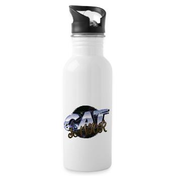 Chiens Animal Print Beagle Lovers Animal Love - Gourde avec paille intégrée - blanc - Droite