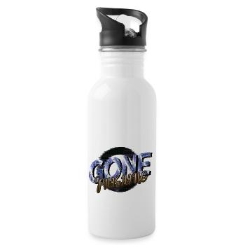 present idea gamer hacking code funny hacker fans - Trinkflasche mit integriertem Trinkhalm - Weiß - Rechts