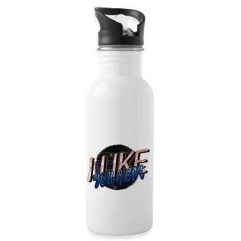 gift awesome present computer robotics engineer - Trinkflasche mit integriertem Trinkhalm - Weiß - Rechts
