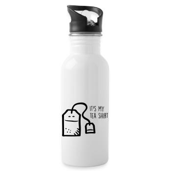 It's my tea shirt - Water bottle with straw - white - Right