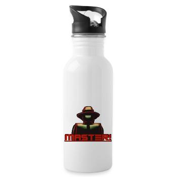 ROBLOX - Water bottle with straw - white - Right