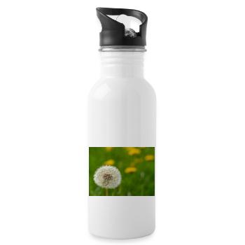 Pissenlit - Gourde avec paille intégrée - blanc - Droite