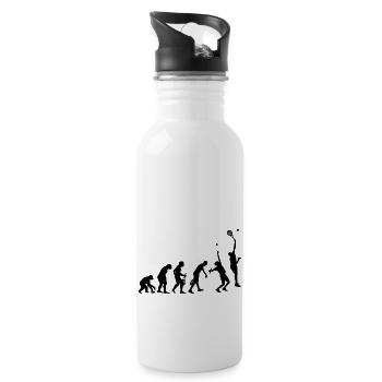 Racket Paddle Racket Paddle Tennis - Water bottle with straw - white - Right