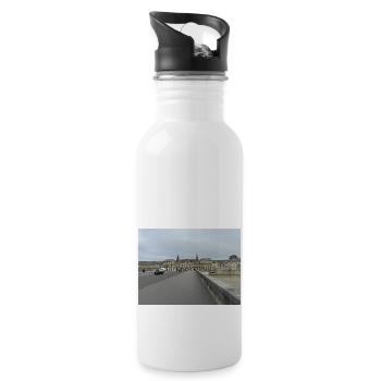 IMG 0513 - Water bottle with straw - white - Right